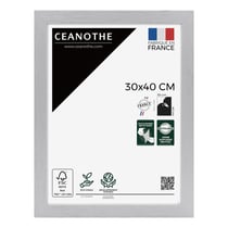 Cadre photo Karma gris 30x40 cm