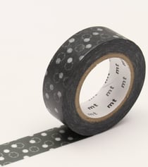 Masking tape - Flocons olive - yukiwa - 7 m x 15mm
