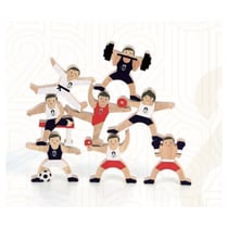 Jeu d equilibre athletes JO 2024