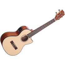 Solid Spruce Top Mahogany Tenor Cutaway électro-acoustique Kala