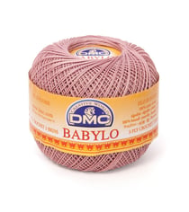 Fil à crocheter Babylo Gross. 20 - Col. 778 - Rose Poivre