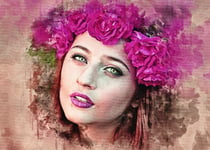 Puzzle 500 pièces - The Rose Woman - Bluebird Puzzle