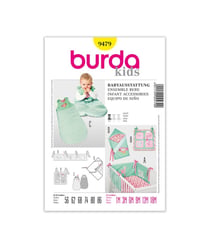 Patron Burda 9479 Kids Ensemble bébé taille n°1-18 mois