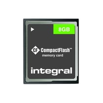 Integral Carte Mémoire 8GB CompactFlash 45Mo/s 300X Compatible UDMA 6 Noir
