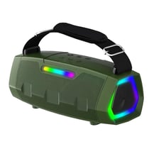 Enceinte Bluetooth Portable Sans Fil TWS Haut-Parleur Vert YONIS