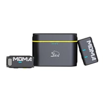 Microphone Sans Fil Omnidirectionnel Avec Boîte De Charge Pour Caméra Et Téléphone YONIS