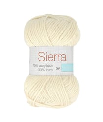 Pelote de laine à tricoter Tricot SIERRA - Distrifil 211 Ecru
