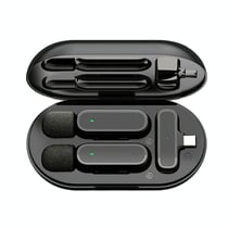 Microphone Sans Fil Lavalier Avec Réduction De Bruit Et Boîte De Charge YONIS