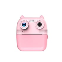 Appareil Photo Enfant 1080P Écran IPS 2.8 Pouces Double Objectif Rose