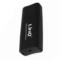 Adaptateur audio Bluetooth USB / Jack 3.5mm Fonction kit mains libres LinQ Noir