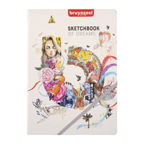 Carnet de croquis A4 21 x 29,7 cm 160 pages 140g Bruynzeel
