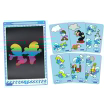 Tablette à Dessins électronique multicolore Schtroumpfs