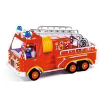Crazy Motors - voiture – Captain Fire - Djeco - Rouge