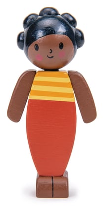 Poupées Une Famille -  Mère - Tender Leaf - Bois - 5 cm
