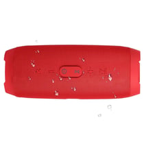Enceinte Waterproof Bluetooth Autonomie 20H Mains-Libres AUX TF Power Bank Rouge YONIS