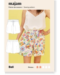 Patron Short - Bali - Tailles 34 à 48