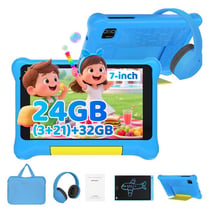 Tablette pour enfants - KOTSREN - Android 15 - 24 3+21 Go RAM - 32 Go ROM extensible 1 To - WiFi 6