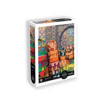Puzzle 500 pièces xl – médina de fès – maroc - Sentosphere - Orange