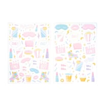 Stickers pyjama party - 150PCS