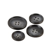 Bouton costume noir