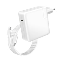 Avizar Chargeur pour HP ZBook Firefly USB-C 96W + Câble 1,8m Blanc