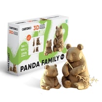 Cartonic® Sculpture-Puzzle 3D carton - La famille Panda