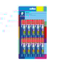 10 bâtons de colle blanche - Staedtler - 10 tubes de 10g - Papier - Carton - Scolaire