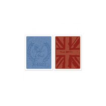 2 classeurs d'embossage LONDON Tim Holtz