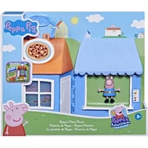La pizzeria de peppa pig + 3 accessoires + figurine peppa le cochon - hasbro - f2169