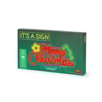 Lampe it's a sign - merry xmas