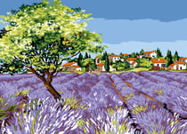 Canevas SEG L'Olivier du Village 45 x 60 cm