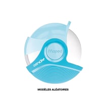 Gomme - Blanche - Ronde - Avec étui de protection - Sans PVC - Maped Zenoa