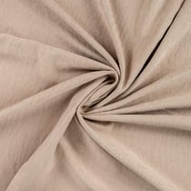 Tissu Suédine Melody aspect peau de pêche envers satiné uni Beige sable