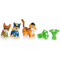 Pat patrouille jungle pups tracker et chase et un tigre + 2 accessoires - figurine chien - paw patrol - spin master - 20144812