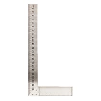 Equerre de menuisier en métal - Double graduation - Cogex