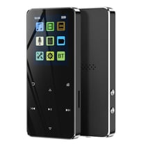 Avizar Lecteur MP3 Tactile 16 Go Musique et Vidéo avec Bluetooth Autonomie 20h Noir