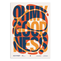 Affiche 50 x 70 cm -  Oh my Godness - Posterlad