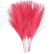 Plumes artificielles, L : 15 cm, L : 8 cm, rose, 10 pièces/ 1 Pq.