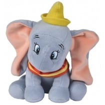 Peluche disney éléphant gris dumbo 25 cm - doudou enfant nicotoy
