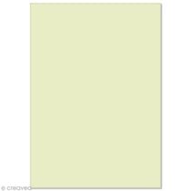 Papier Pollen A4 - 5 feuilles - Vert bourgeon