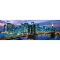 Puzzle panorama new-york 1000 pieces - collection ville des etat-unis - clementoni - 39434