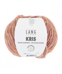 Pelote de laine KRIS - Lang Yarns 0007 Rose