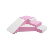 Set de 4 blocs blanc rose - Velinda