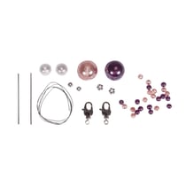 Kit: Ange porte - bonheur, abricot / mûre, 2,4x1,5x5,1cm, 2 couleurs 2 pces