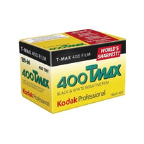 Kodak T-MAX 400 TMY135-36 - Pellicule Noir et Blanc Haute Sensibilité - 36 Expositions pour Détails Précis