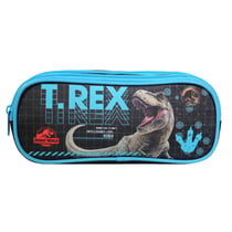 Trousse scolaire 2 compartiments Jurassic World Noir T-Rex - BAGTROTTER