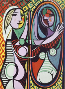 Puzzle 1000 pièces - Pablo Picasso - Portrait Féminin devant un Miroir - Eurographics