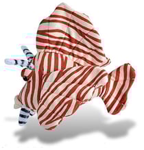 Peluche poisson lion 20 cm - cuddlekins - wild republic - 21538