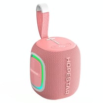 Enceinte Waterproof Bluetooth Portable Avec Effets Lumineux RGB Rose YONIS