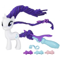 Rarity bouclettes et frisettes - licorne blanche - friendship magic - my little pony - mon petit poney - hasbro - b9619